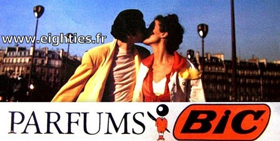 ANNEES, années, 80, 80's, eighties, parfum, parfums, BIC, parfumerie, 1988, nostalgie, mode, pub, publicité, flop